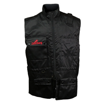 Leerburg Cold Weather Dog Training Vest - Black - Large