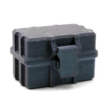 Empty 1 Odor Kit Case - Pearlescent Dark Blue