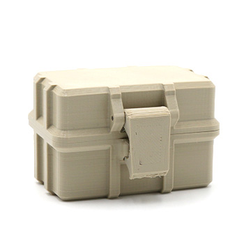 Empty 1 Odor Kit Case - Beige/Tan
