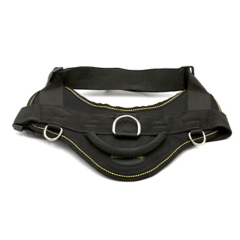 Padded Dog Vest Harness - Medium - Black