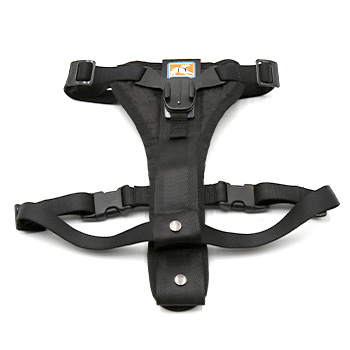 Kurgo Dog Car Harness - Large - Black - Action Cam Mounts
