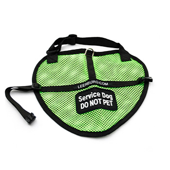 Mesh Vest - Lime 1XS - Service Dog DO NOT PET