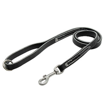 Image of 1/2” Leather Belt Leash – 34in, 38in or 44in