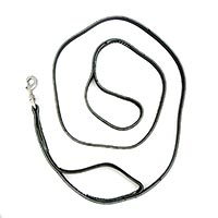 1/2" Two Handle Leather Leash - 6ft