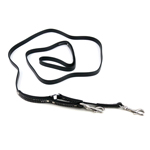 Image of 3/4" BioThane Prong Collar Leash - 2ft or 6ft
