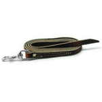 3/8" Leather Drag Leash  2ft or 6ft
