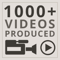 Over 1,500 videos produced