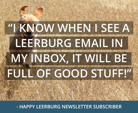 I know when I see a Leerburg email in my inbpx, it will be full of good stuff!
