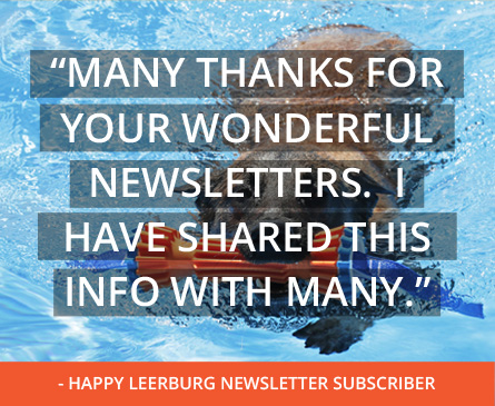 Many thanks for your wonderful newsletters. I have shared this info with many