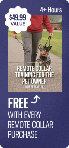 Free Premium Video with Remote Collar Purchase