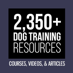 2,250+ dog training resources