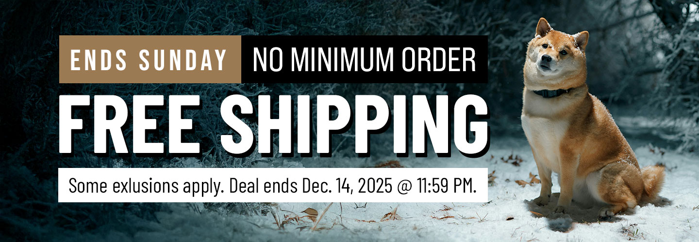 Free Shipping Ends on Sunday