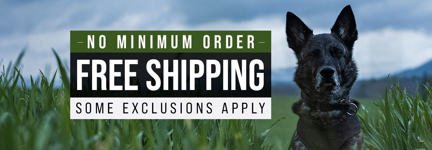Free Shipping: No Minimum Order