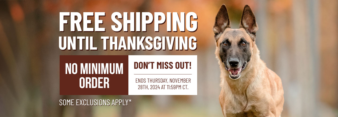 Free Shipping Until Thanksgiving