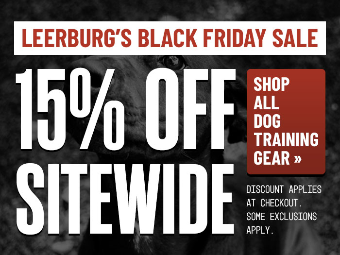 Leerburg's Black Friday Sale: 15% Sitewide Sale