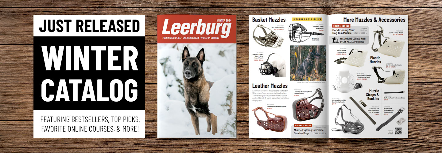 Leerburg Dog training gear, online courses, training videos, and more