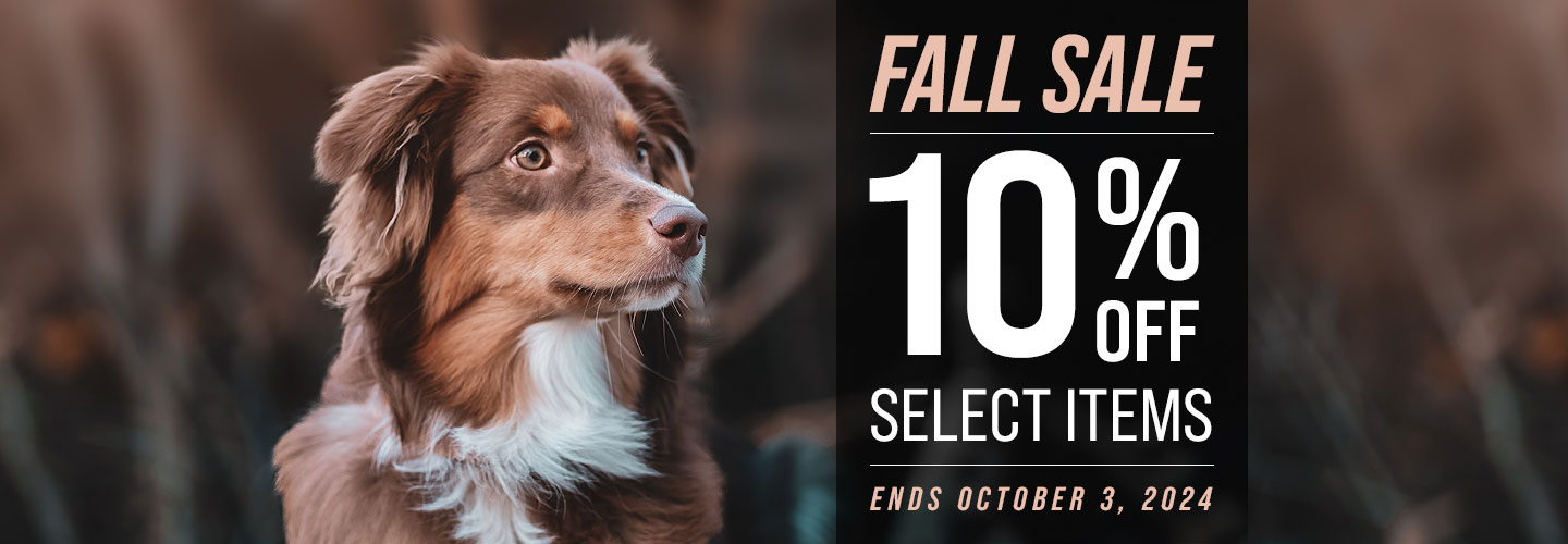 Fall Sale - 10% Off Select Items