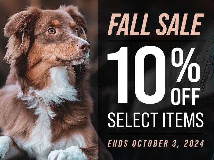 Fall Sale - 10% Off Select Items