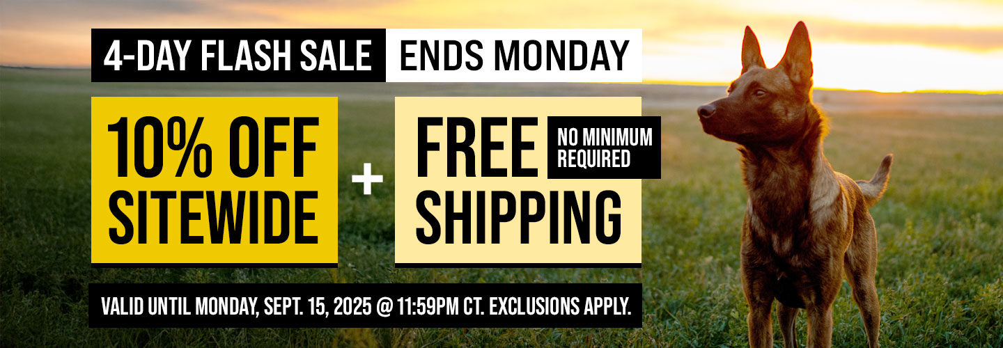Ends Monday: 10% Off Sitewide + Free Shipping