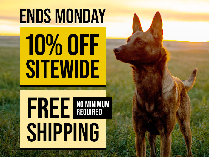 Ends Monday: 10% Off Sitewide + Free Shipping