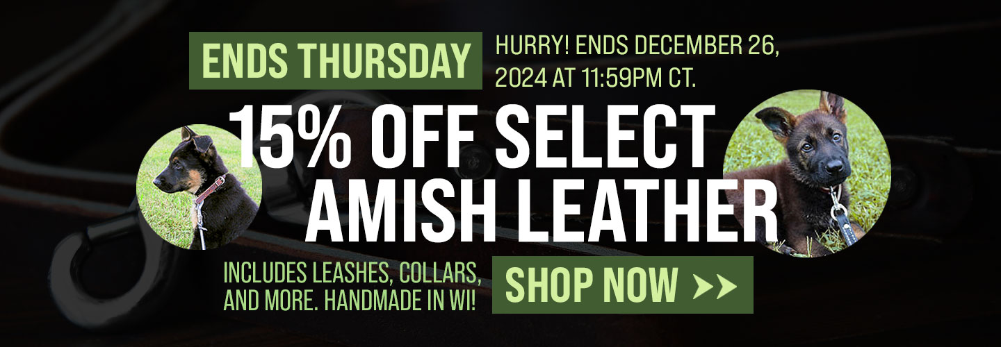 15% Off Select Amish Leather Products