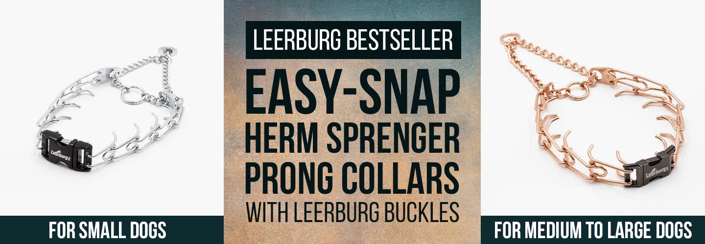 Bestseller - Easy-Snap Prong Collar