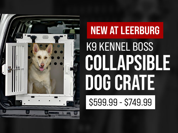 New at Leerburg: Collapsible Dog Crate