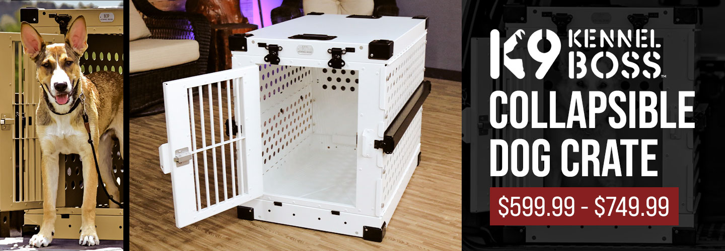 New at Leerburg: Collapsible Dog Crate