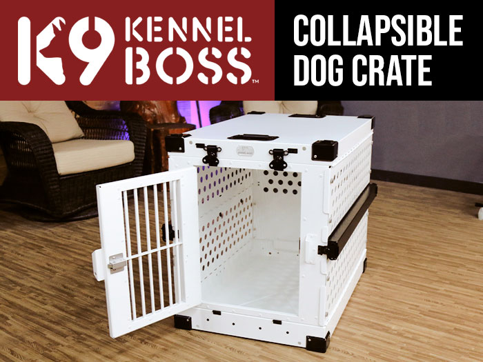 New at Leerburg: Collapsible Dog Crate