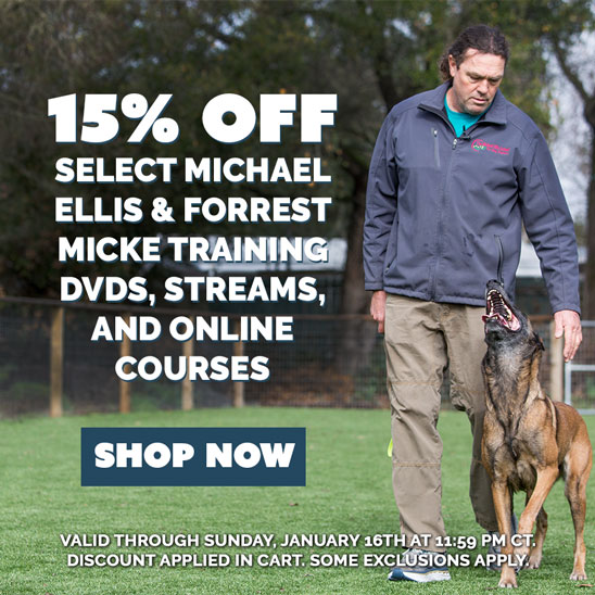15% Off Select Michael Ellis &amp; Forrest Micke Training DVDs, Streams, and Online Courses.