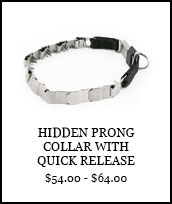 Herm Sprenger Hidden Prong Collar -Stainless Steel & Quick Release