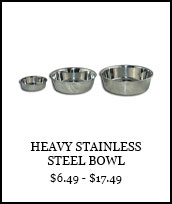 Heavy Stainless Steel Bowl