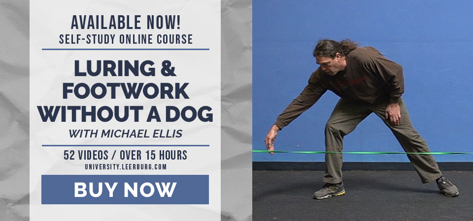 Luring & Footwork Without a Dog with Michael Ellis | Coming Soon to the Leerburg University