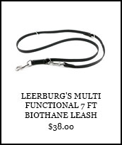 Leerburg's Multi Functional 7 ft BioThane Leash