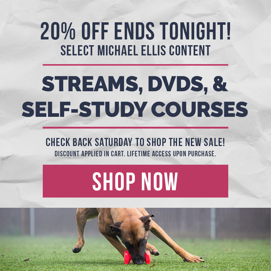 20% off Select Michael Ellis DVDs, Streams, and Self-Study Online Courses | Valid through 