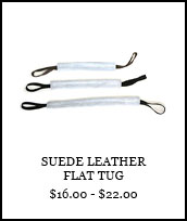 Suede Leather Flat Tug