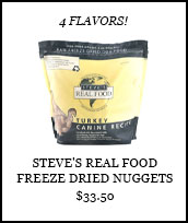 Steve's Real Food Freeze Dried Nuggets