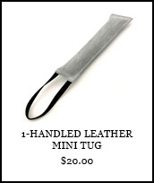 1-Handled Leather Mini Tug