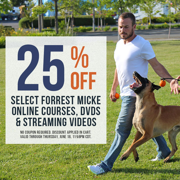 25% off Select Forrest Micke DVDs, Streams, and Self-Study Online Courses | Valid through Thursday, June 18 11:59PM CDT