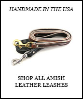 Amish Leather Leashes