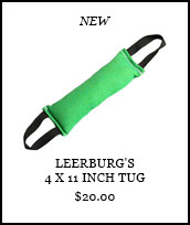 Leerburg's 4 X 11 inch Tug