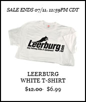 White Leerburg T-Shirt