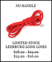 Limited Stock Leerburg Long Lines - No Handle