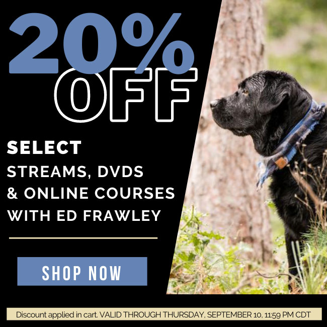 20% OFF select DVDs, streams and online courses. Valid through Thursday, September 10, 11:59PM CDT.