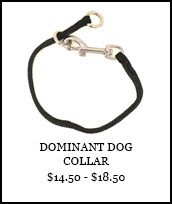 Dominant Dog CollarS