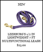 Leerburg's 1/2 inch Lighweight 7 ft Multifunctional Leash