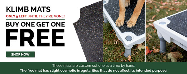 Buy One Get One Free Klimb Mat. While Supplies Last.