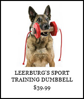 Leerburg's Sport Training Dumbbell