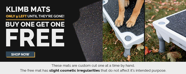 Buy One Get One Free Klimb Mat. While Supplies Last.