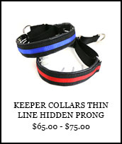 Keeper Collars Thin Line Hidden Prong